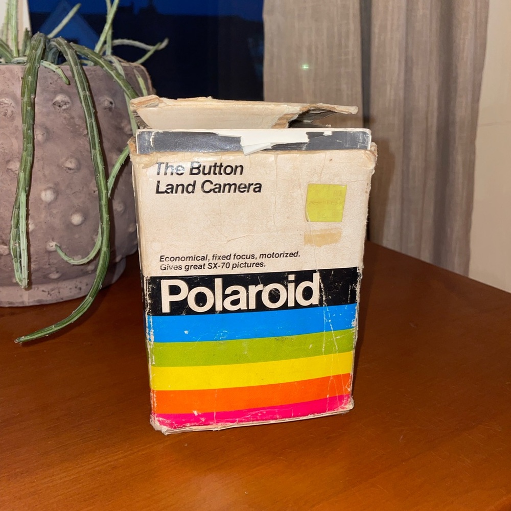 Polaroid The Button Land Camera - Rainbow Design